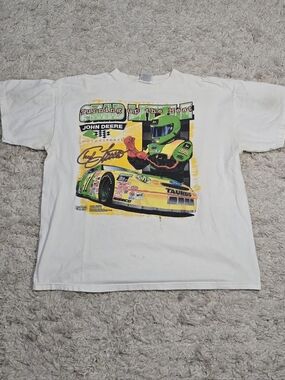 VTG Nascar Chad Little John Deere Graphic Tee XXL
